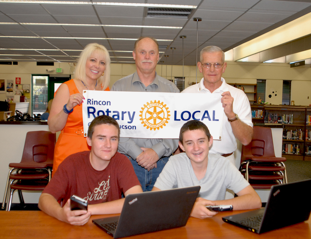 Things are adding up for Tanque Verde High thanks to the Rincon Rotary.