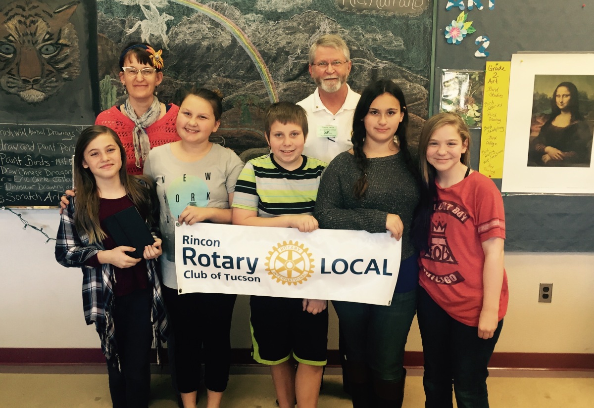 Rincon Rotary Supports an Animated Education