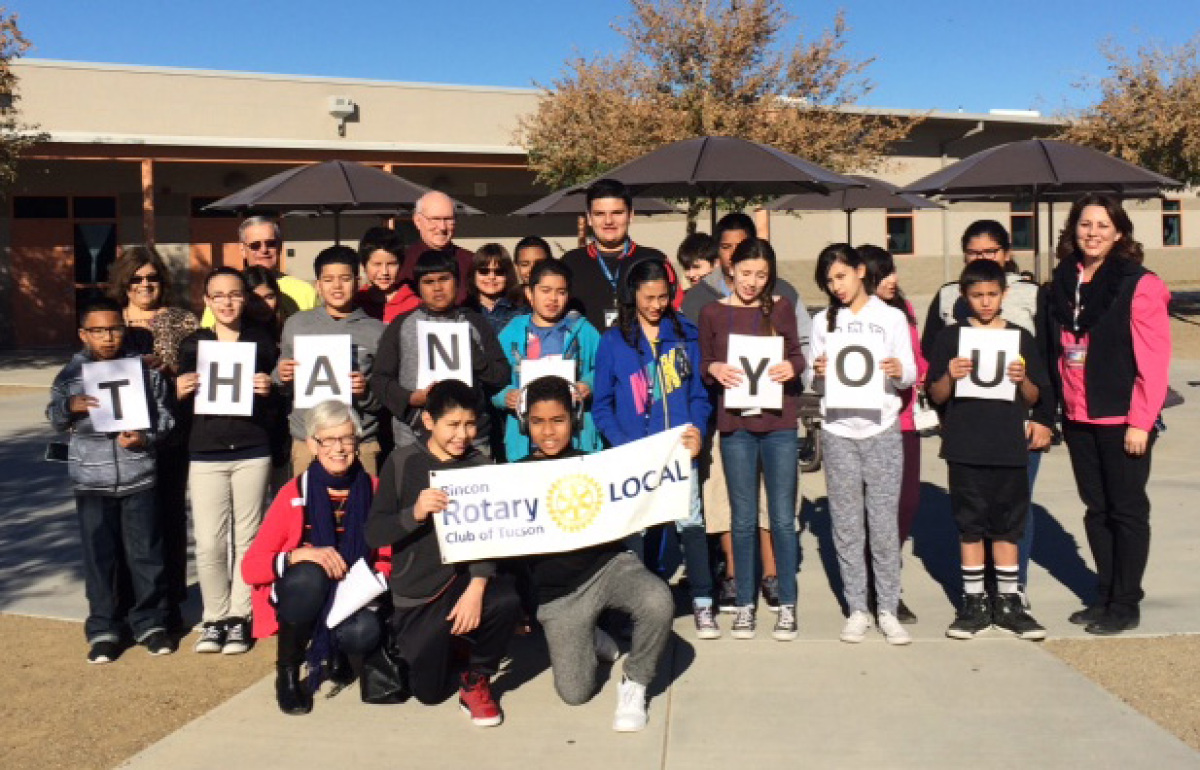 Rotary helps Marybelle McCorkle Academy tell their story.