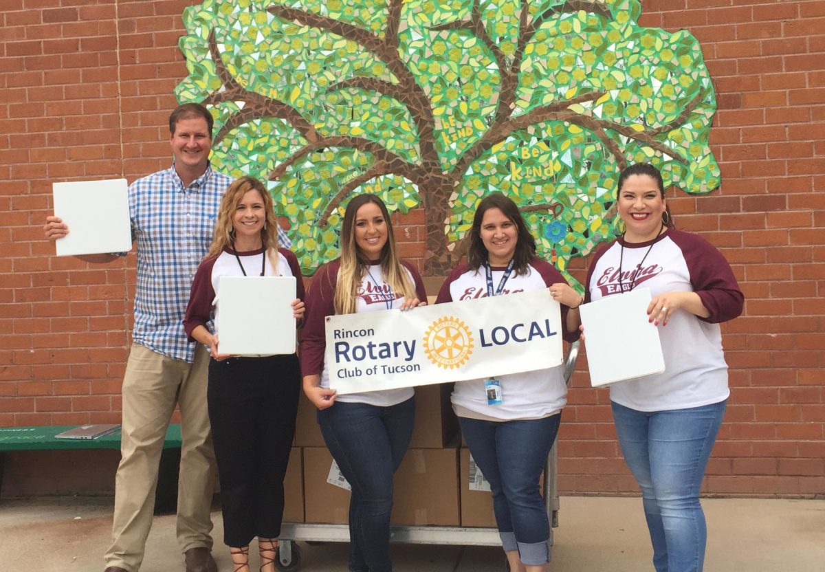 Rincon Rotary binds the local business community to local students at Elvira Elementary.