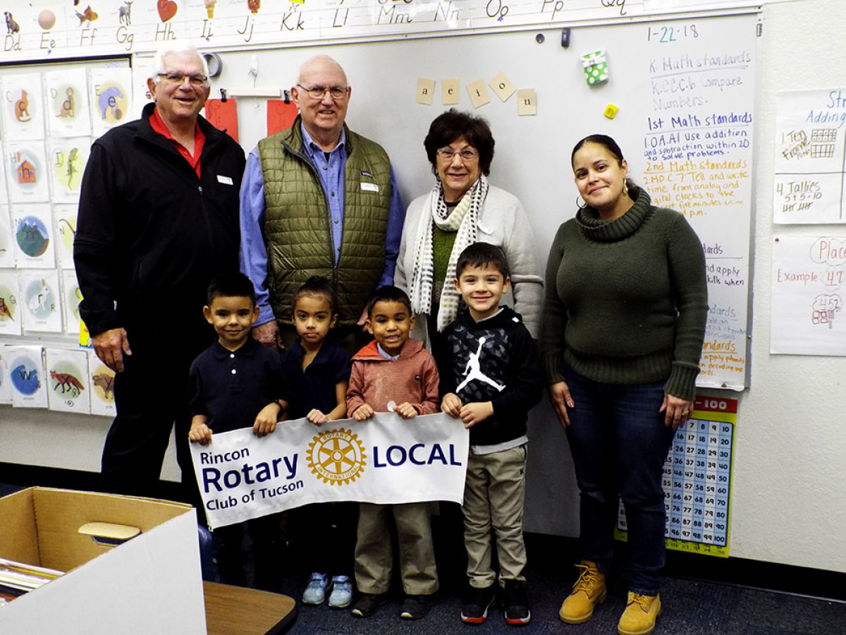 Rincon Rotary keeps Craycroft Elementary counting in the free world.