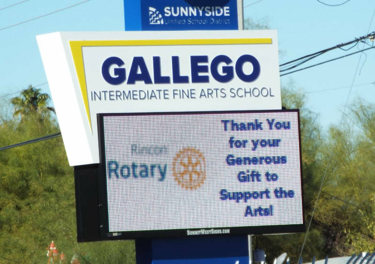 Rincon Rotary helps Gallego Fine Arts fill the mosaic of culture and education.